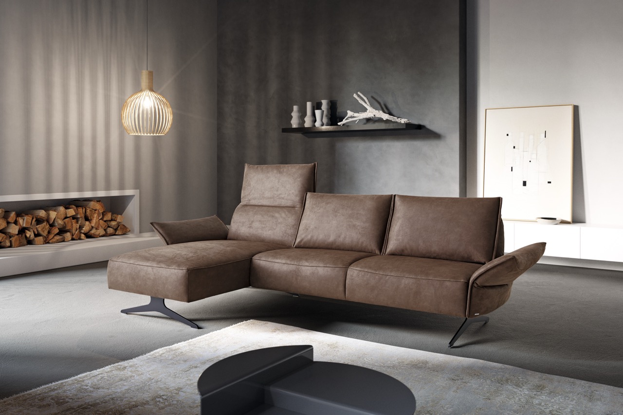 Koinor Designsofa Vineto-Leder_Möbelhaus-Polstermöbel 1