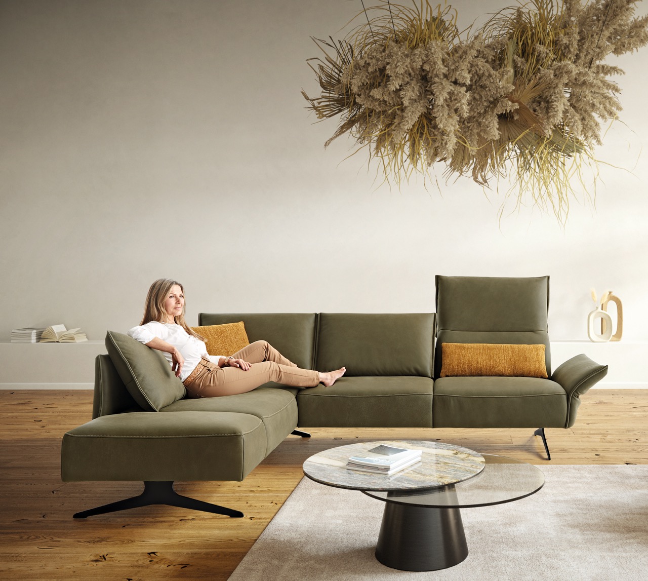 Koinor Designsofa Vineto-Leder_Möbelhaus-Polstermöbel 22