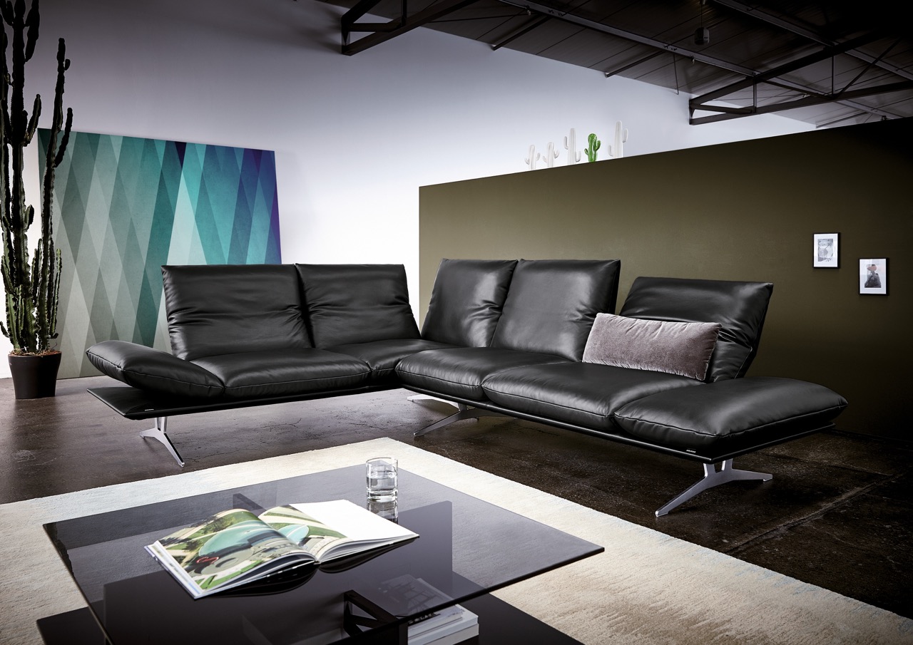Koinor ECKSOFA Francis Grau_Magni-Leder_Möbelhaus-Polstermöbel-Wonlandschaft-Sofa 19