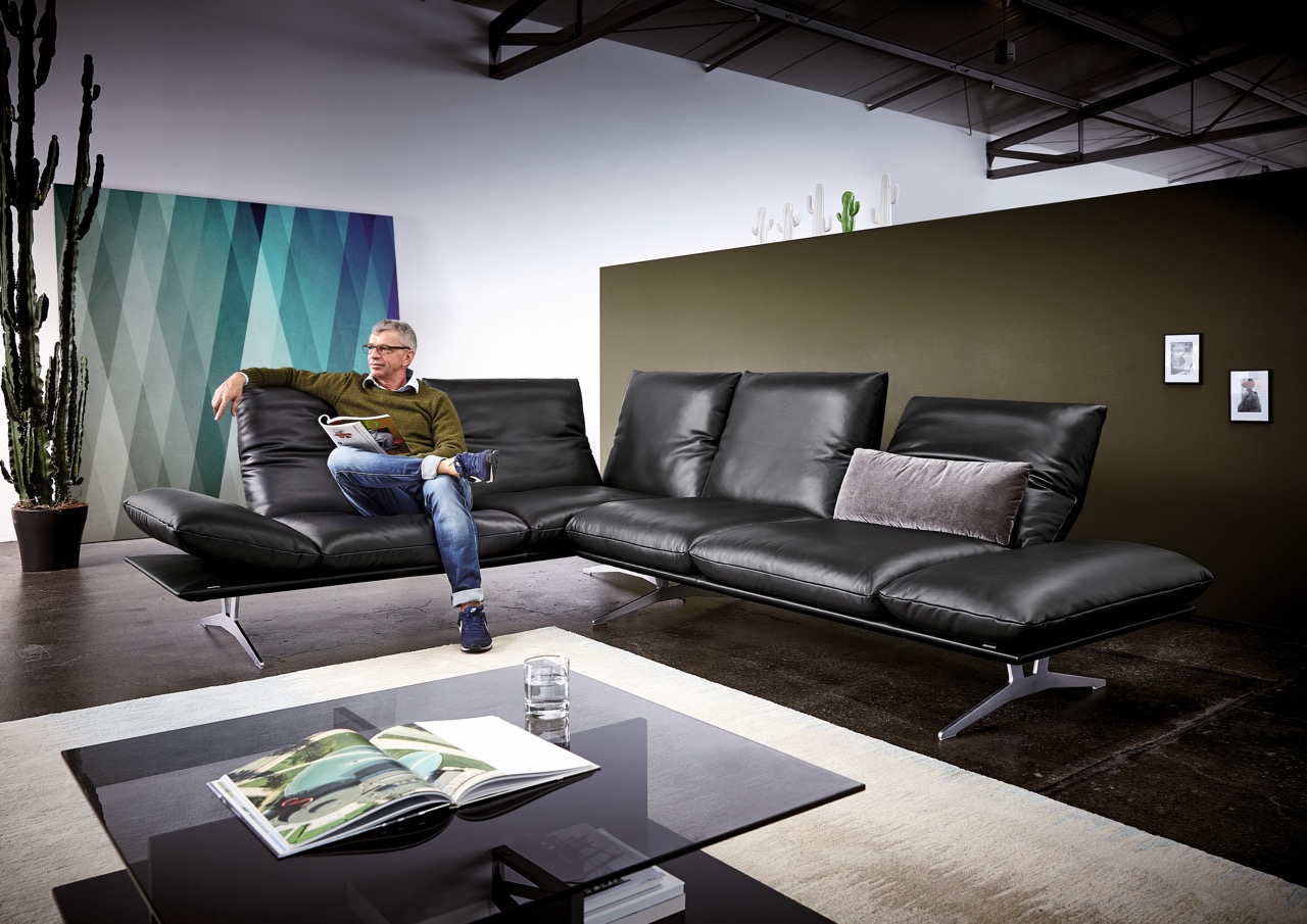 Koinor ECKSOFA Francis Grau_Magni-Leder_Möbelhaus-Polstermöbel-Wonlandschaft-Sofa 19