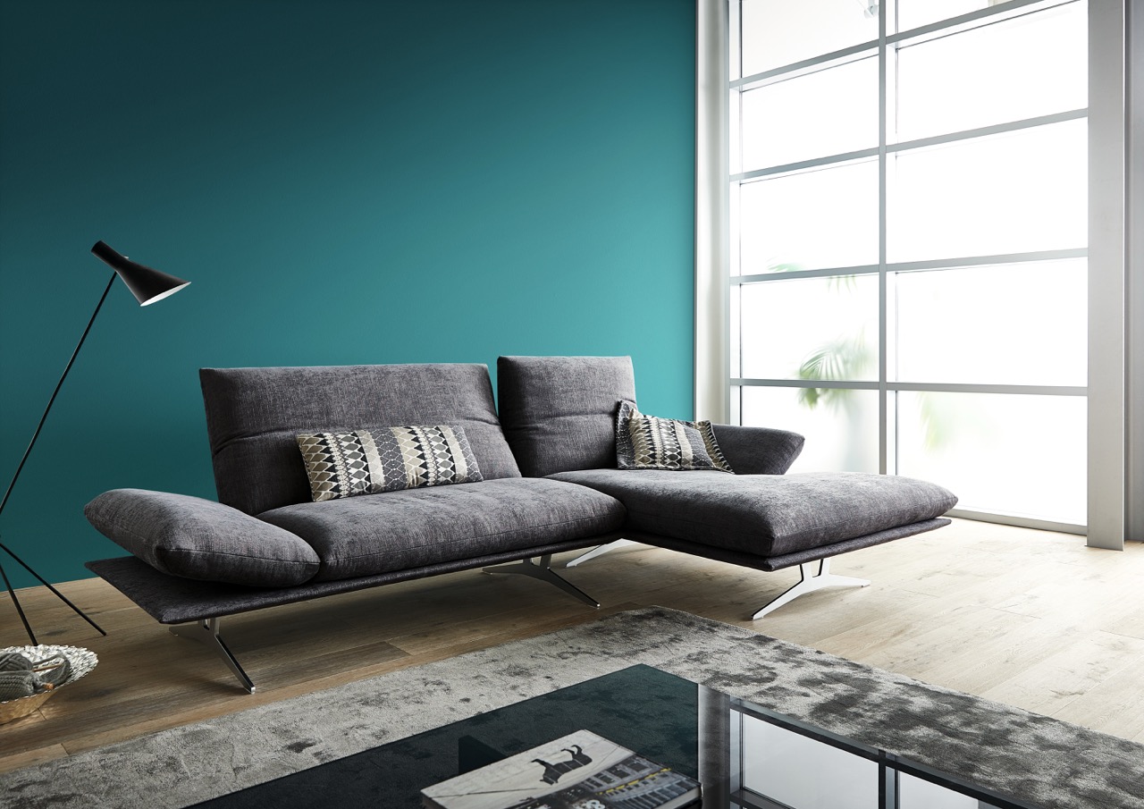 Koinor ECKSOFA Francis Grau_Magni-Leder_Möbelhaus-Polstermöbel-Wonlandschaft-Sofa 7