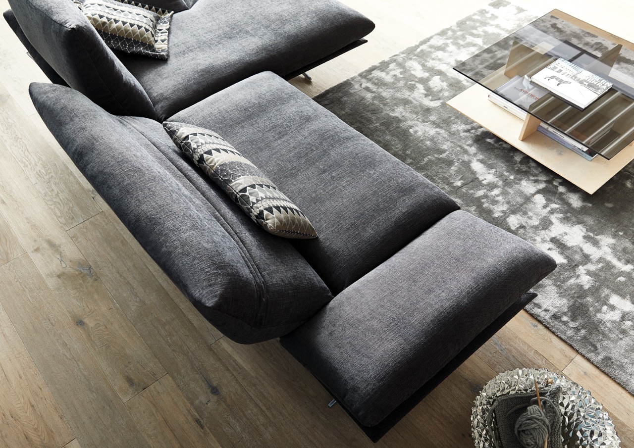 Koinor ECKSOFA Francis Grau_Magni-Leder_Möbelhaus-Polstermöbel-Wonlandschaft-Sofa 7